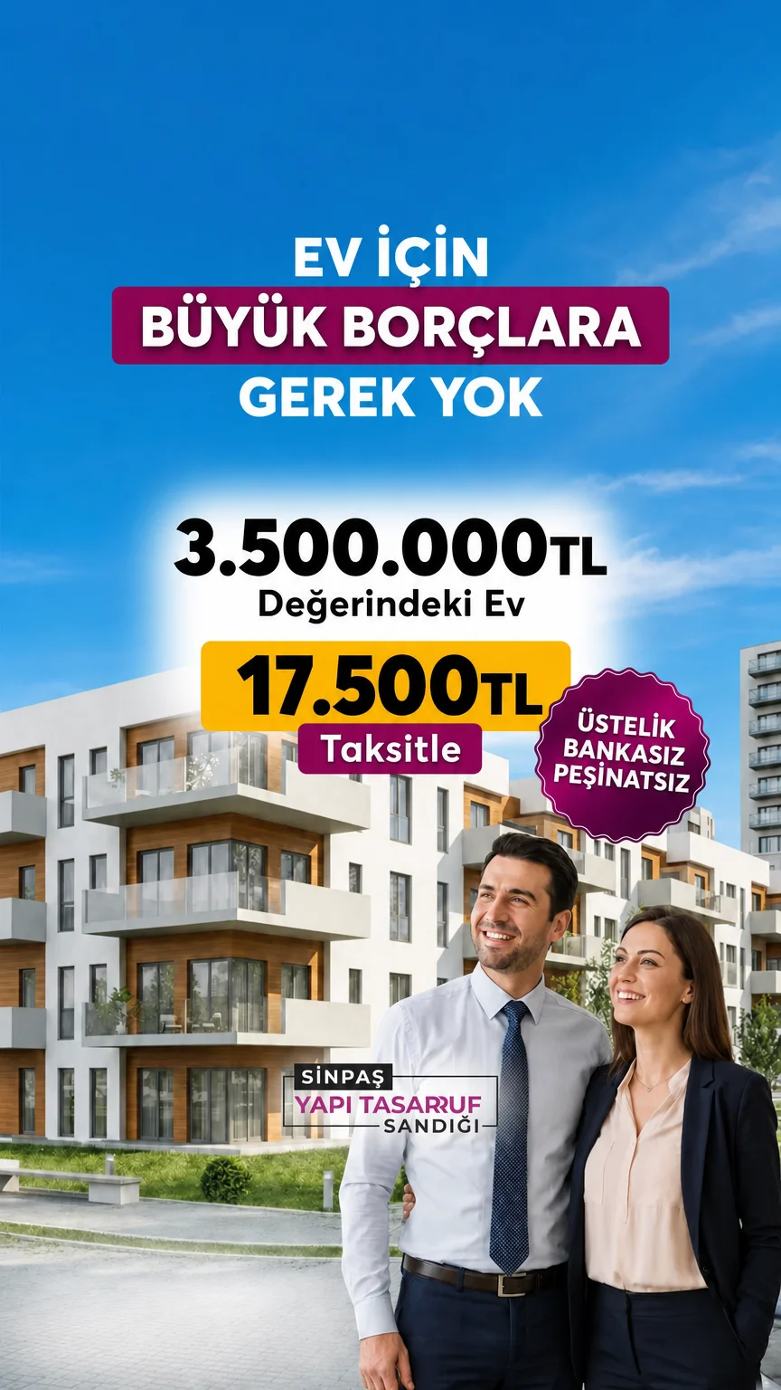 Ev Sahibi Olmak İçin Büyük Borçlara Gerek Yok!